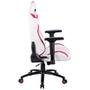 Cadeira Gamer Husky Gaming Avalanche Rosa E Branco Almofadas