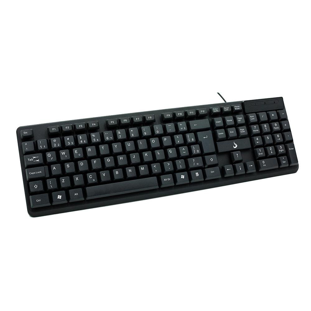 Teclado Rise Mode Office OF 01 USB KaBuM