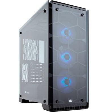 Gabinete Corsair Gamer Crystal Series 570X ATX RGB