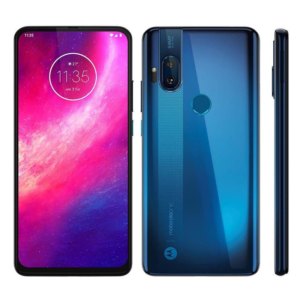 Smartphone Motorola One Hyper Gb Azul Kabum