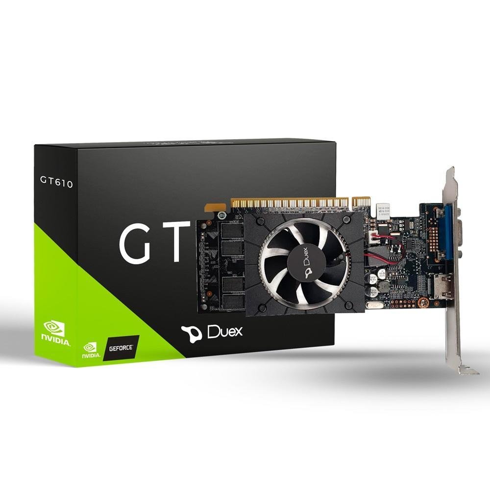 Placa De V Deo Duex Geforce Gt Gb Kabum