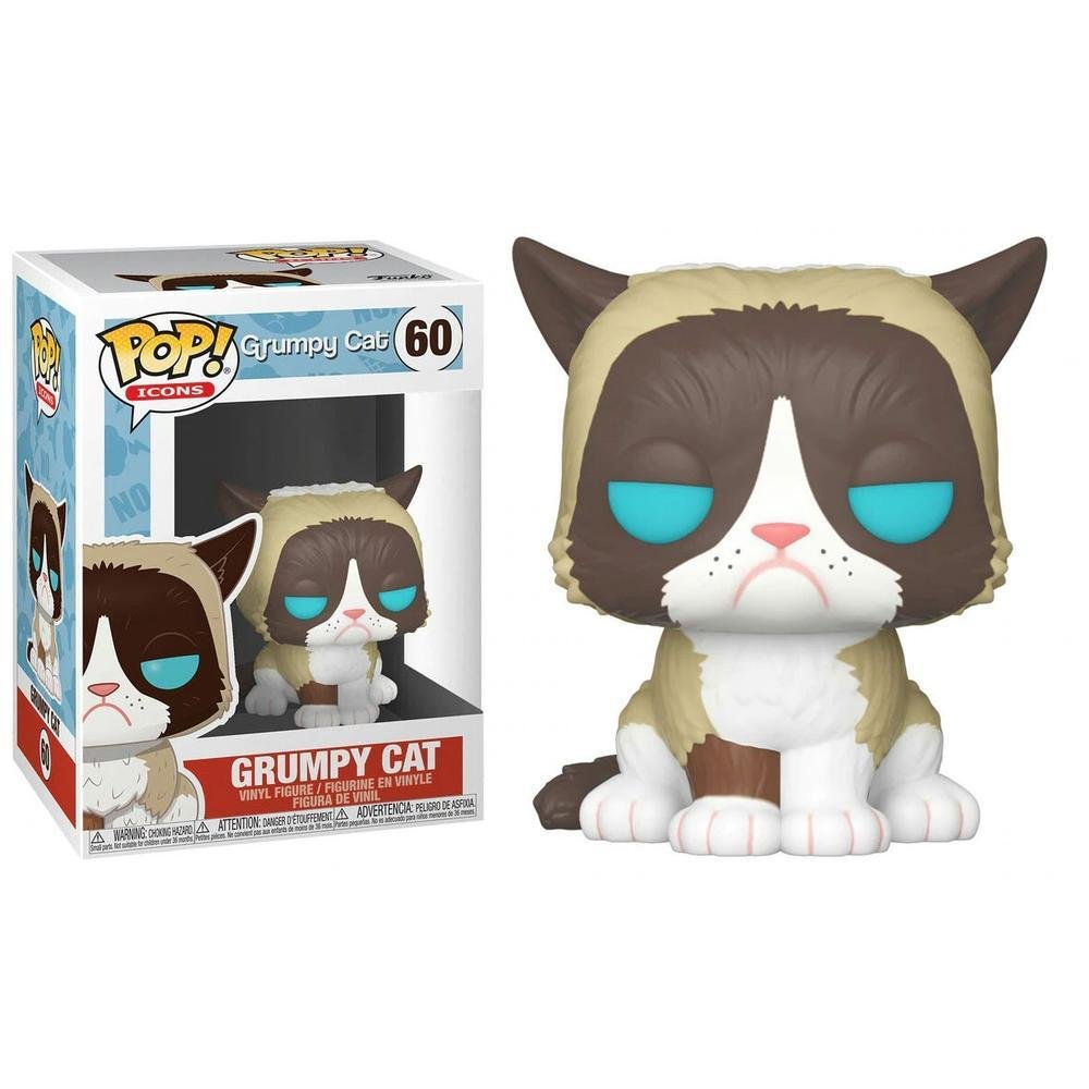 Boneco Funko Pop Icons Grumpy Cat Kabum