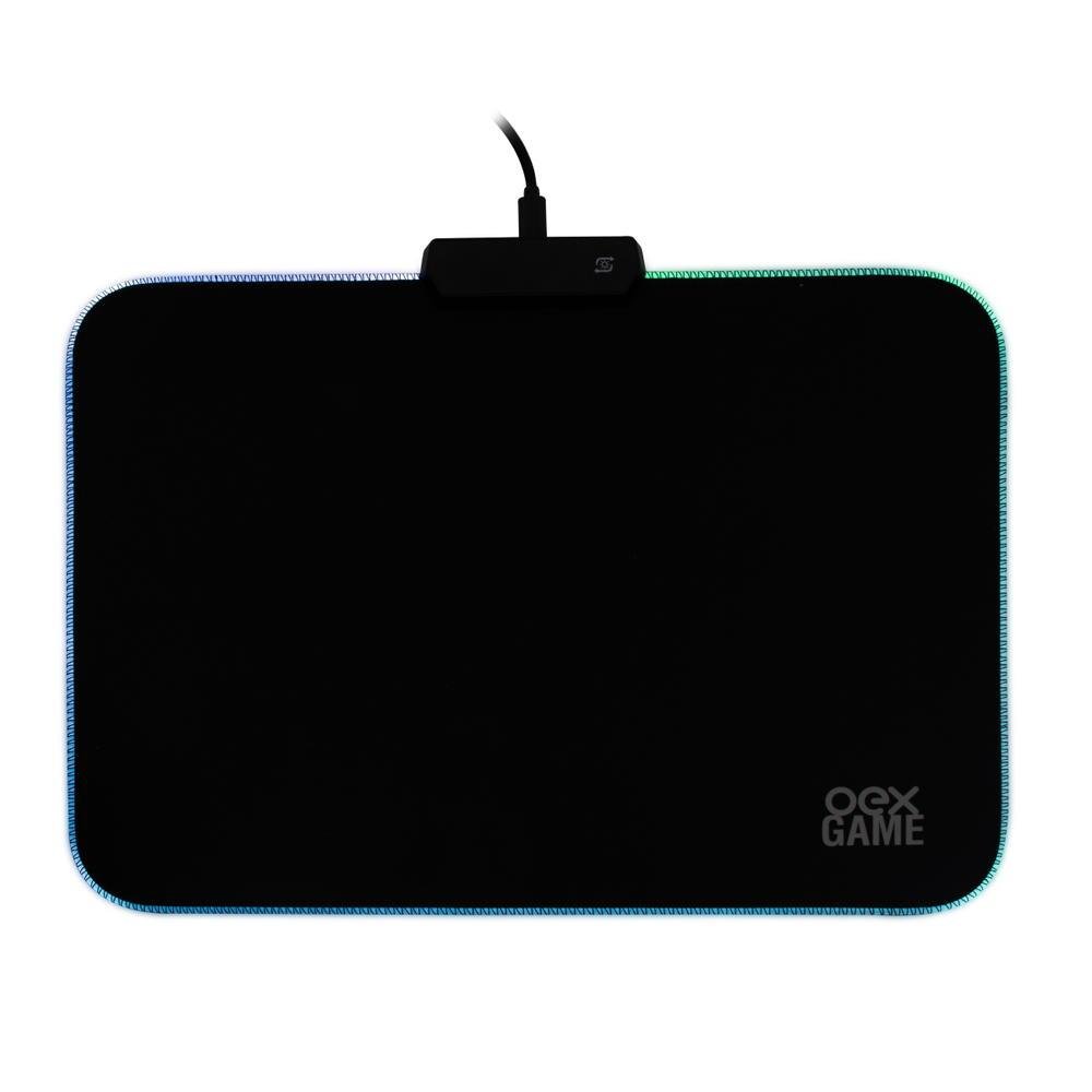 Mousepad Oex Gaming Glow Mp Rgb Kabum