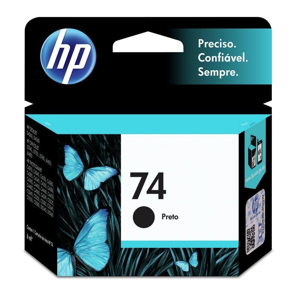 Cartucho De Tinta Hp Preto Original Kabum