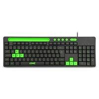 Teclado Gamer Multi Gk Preto E Verde Abnt