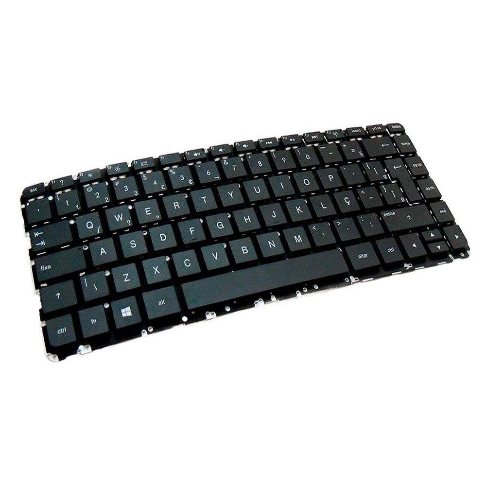 Teclado Notebook Hp Pavilion D S Frame Preto Br Escorrega