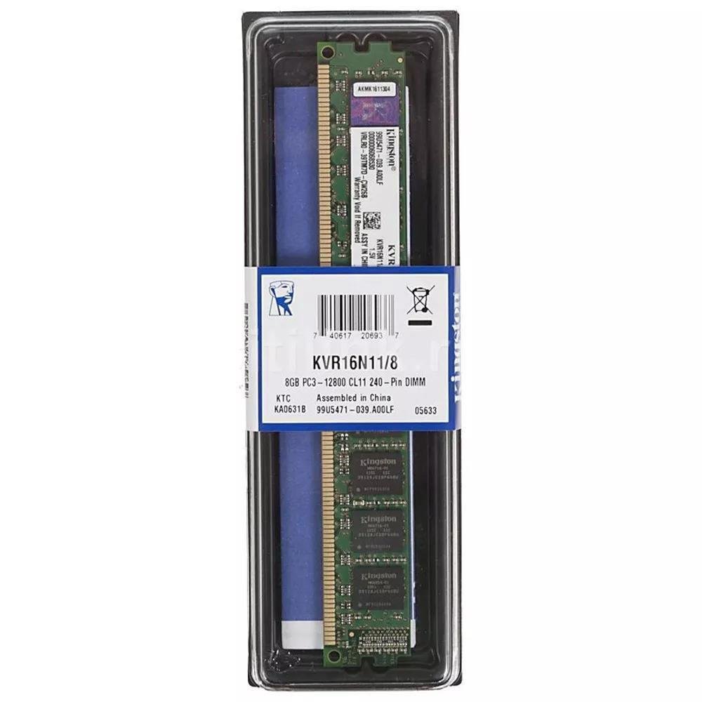 Memória Kingston KVR16N118 8GB 1600mhz DDR3 KaBuM