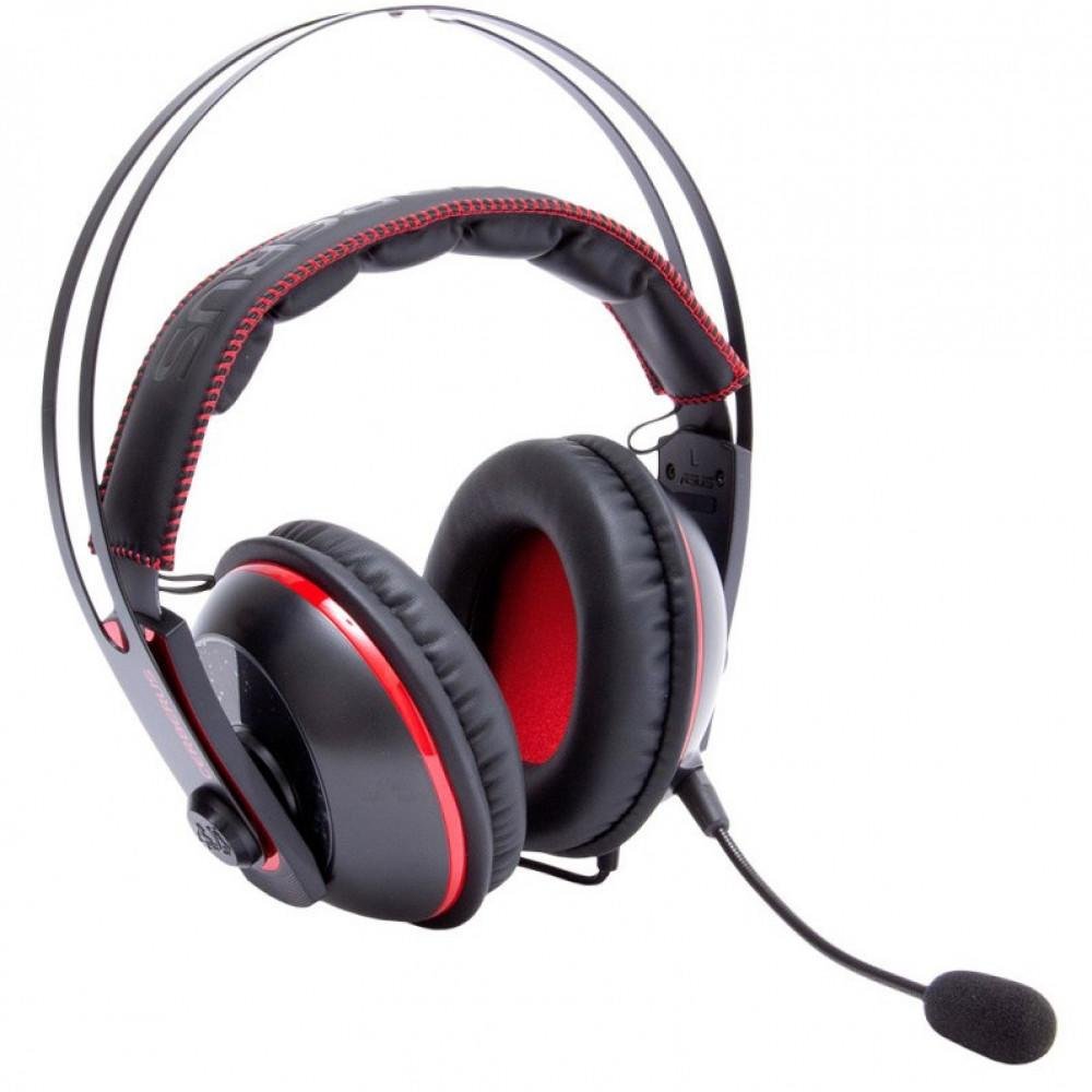 Headset Gamer Asus Cerberus V Preto E Vermelho Kabum