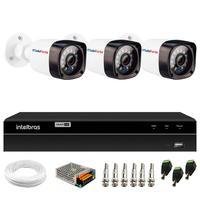 Kit C Meras Hd P M Dvr Intelbras Kabum