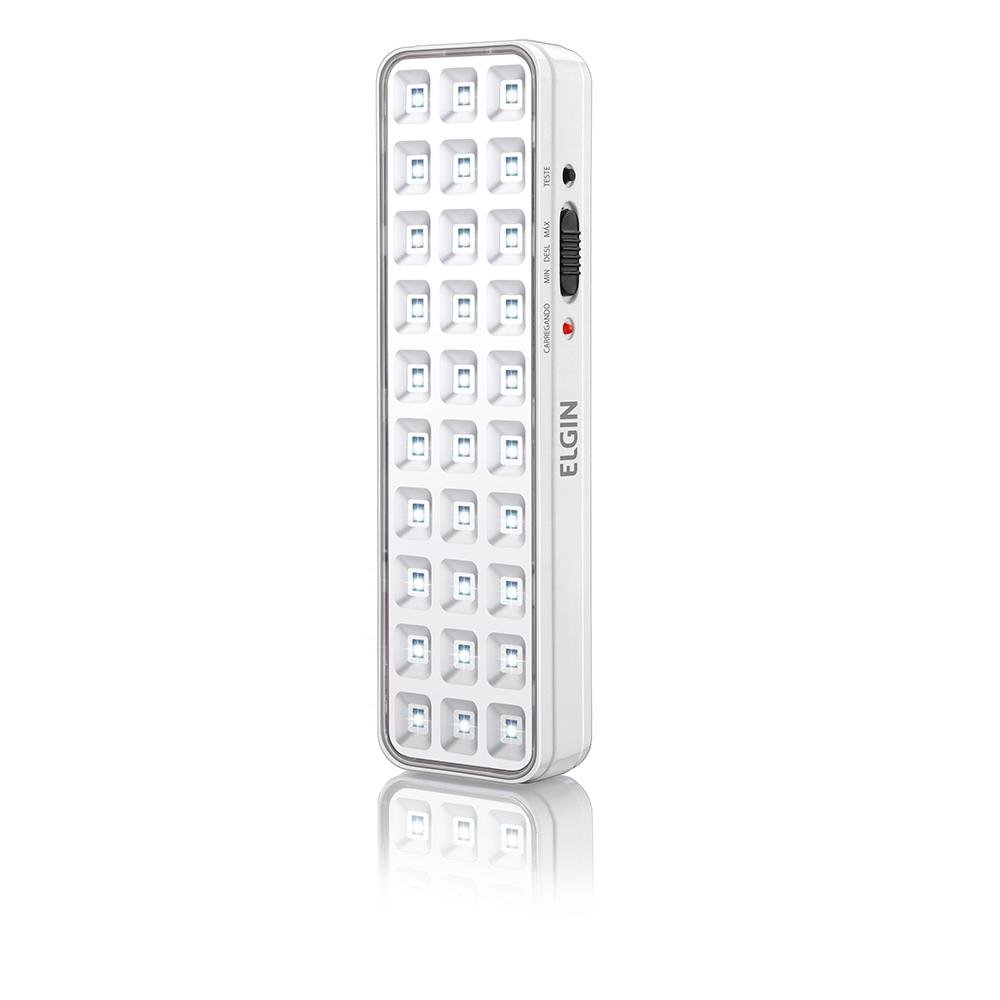 Luminária De Emergência Elgin 30 LEDs KaBuM