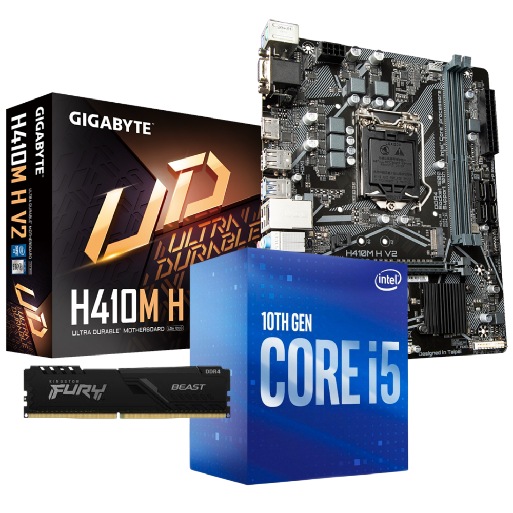 Placa Me H410 Processador I5 Memória 16GB KaBuM