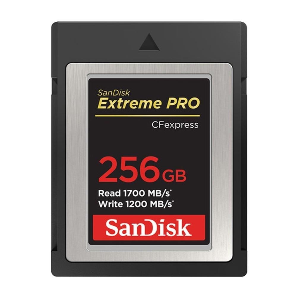 Cartão De Memória Sandisk Extreme Pro Sd Uhs ii 256gb 170 Mb s