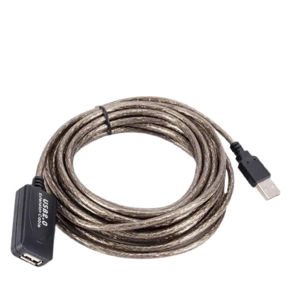 Cabo 10m Extensor Usb 20 Ativo Amplificado 10