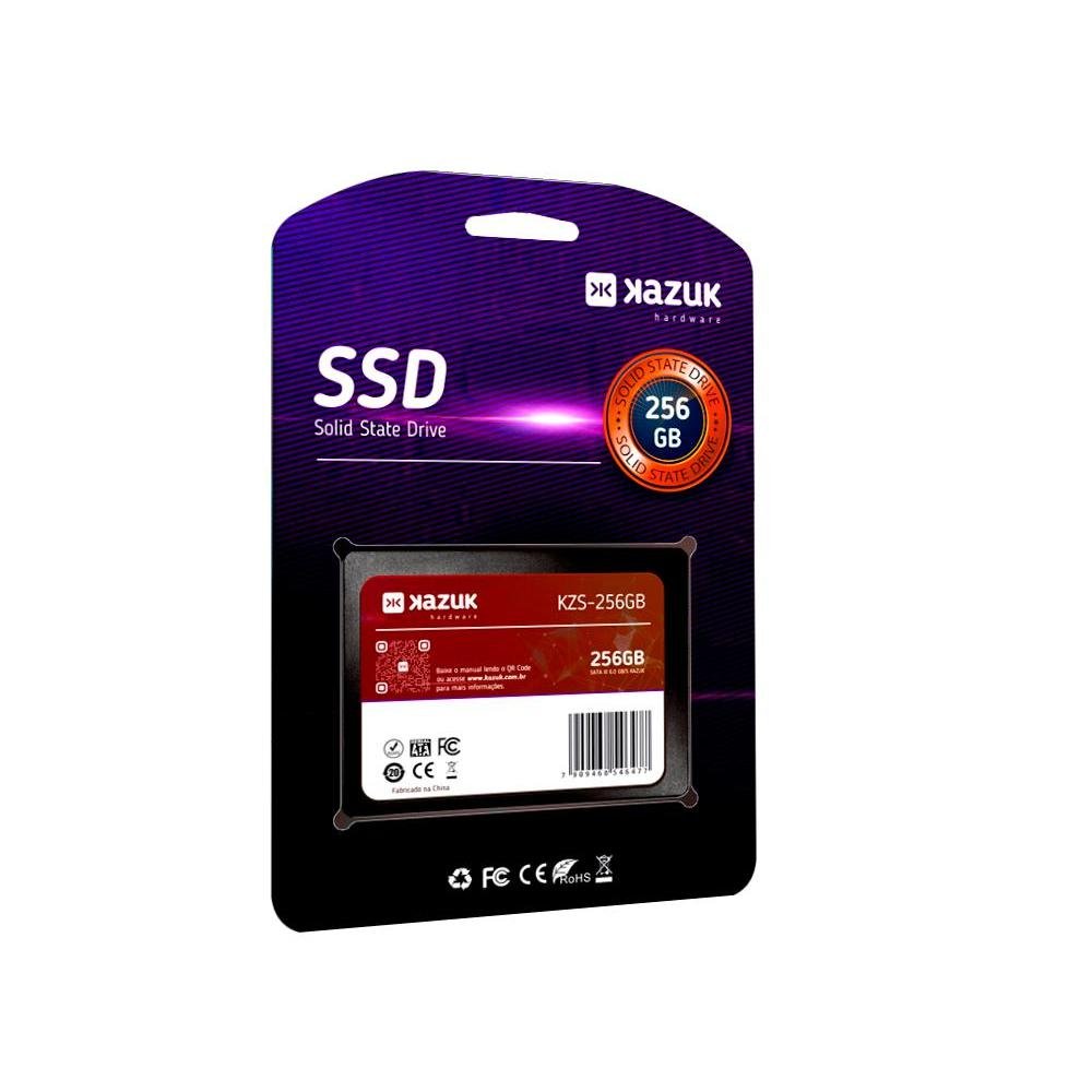 Disco Sólido Ssd 256gb Kzs 256gb KaBuM