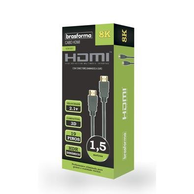 Cabo Hdmi K M Brasforma Hdmi Unica U Kabum