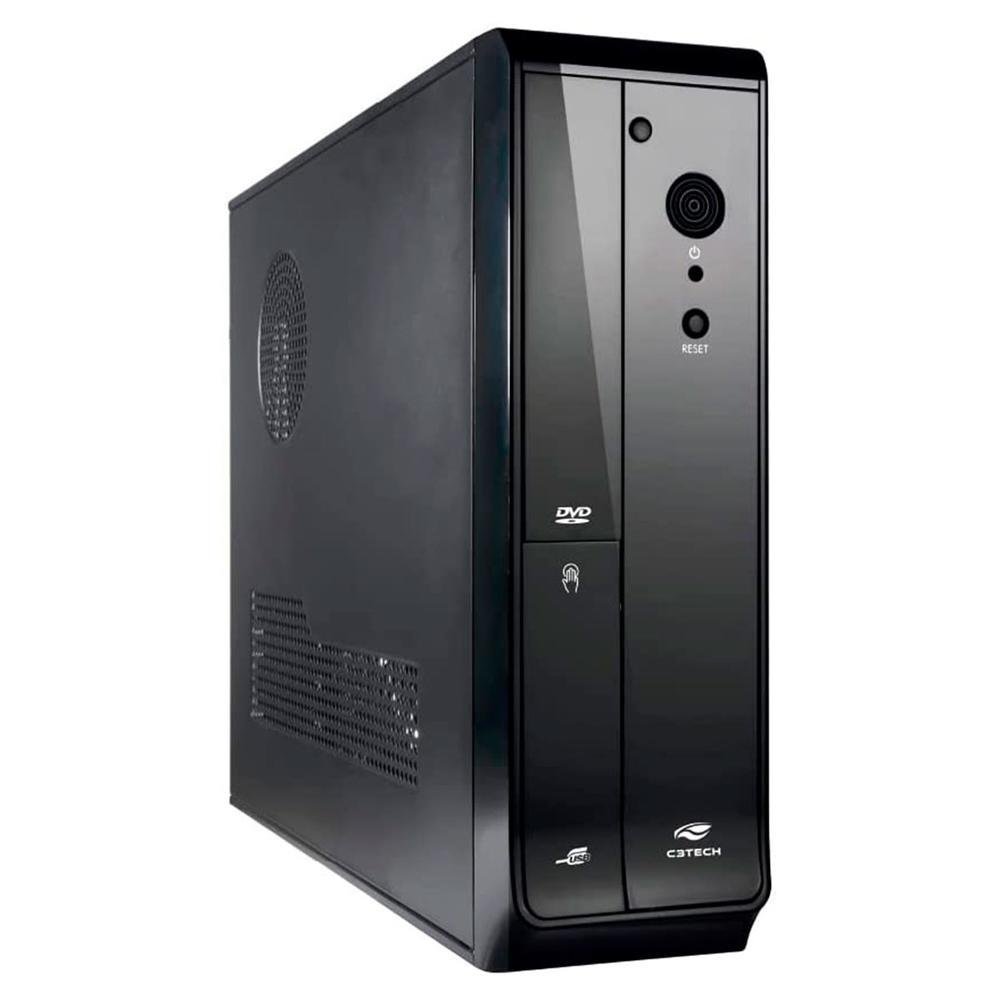 Gabinete C3tech Slim Mid Tower Fonte 200W