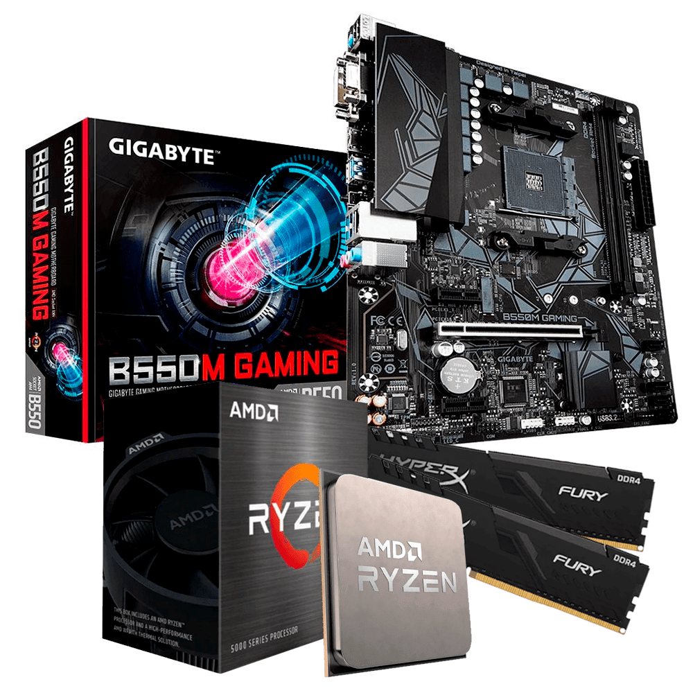 Kit Upgrade Amd Ryzen X Gigabyte B M Gaming Gb Mhz