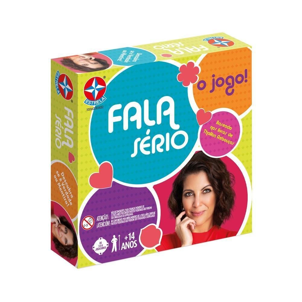 Jogo Fala Sério Thalita Rebouças KaBuM