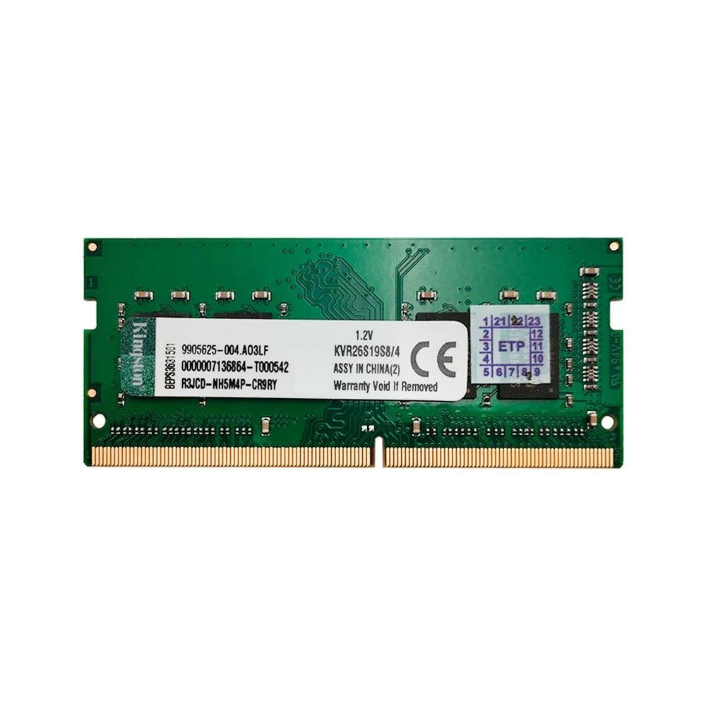 Mem Ria Para Notebook Kingston Gb Mhz Kabum