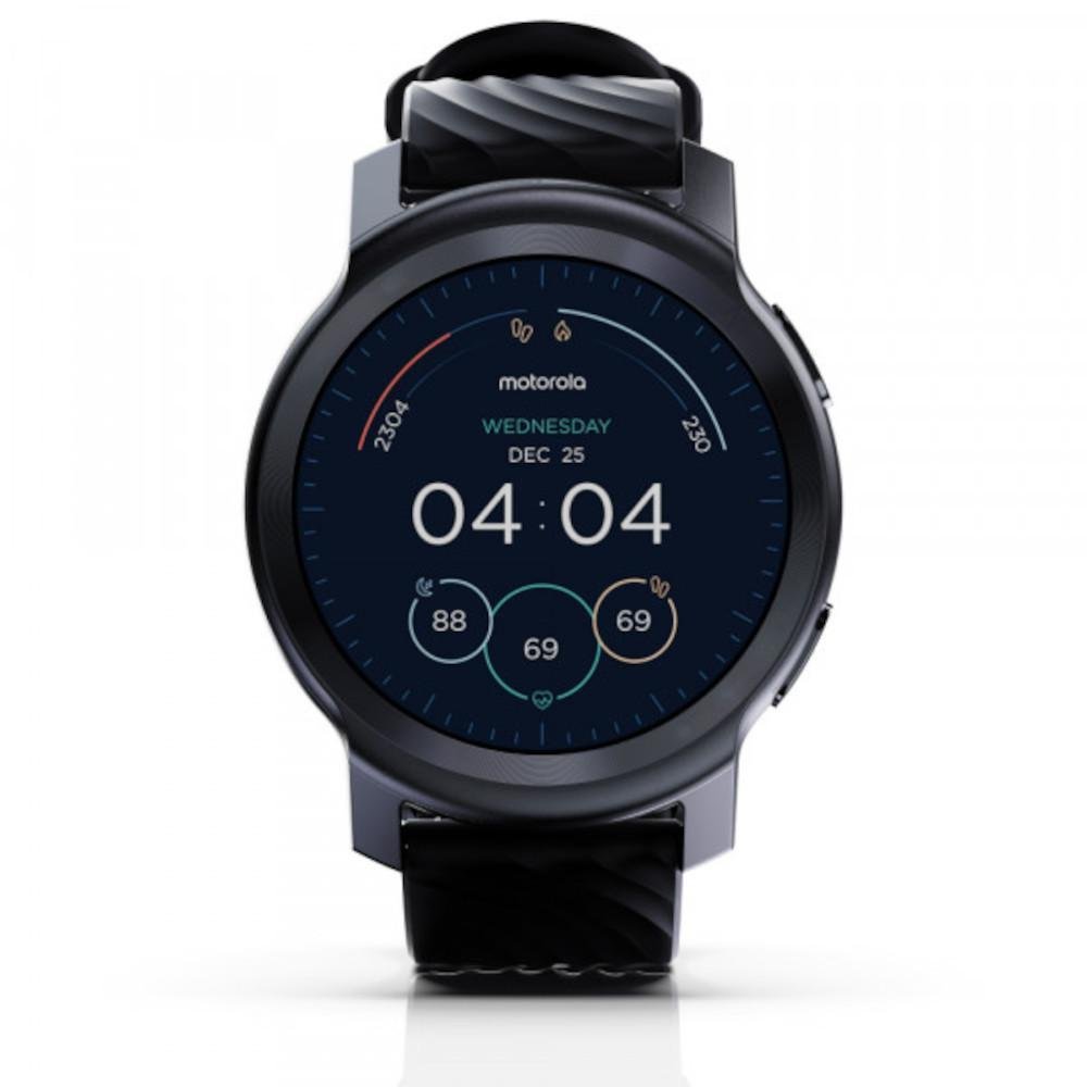 Rel Gio Smartwatch Motorola Moto Watch Preto Kabum