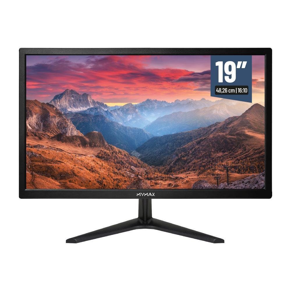 Monitor Mymax 19 HD LED 60HZ HD 36MS KaBuM