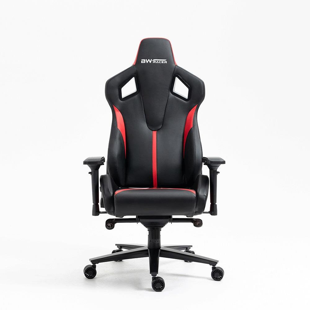 Cadeira Gamer Bw Racer 10tu01 Preta E Vermelha Escorrega o Preço