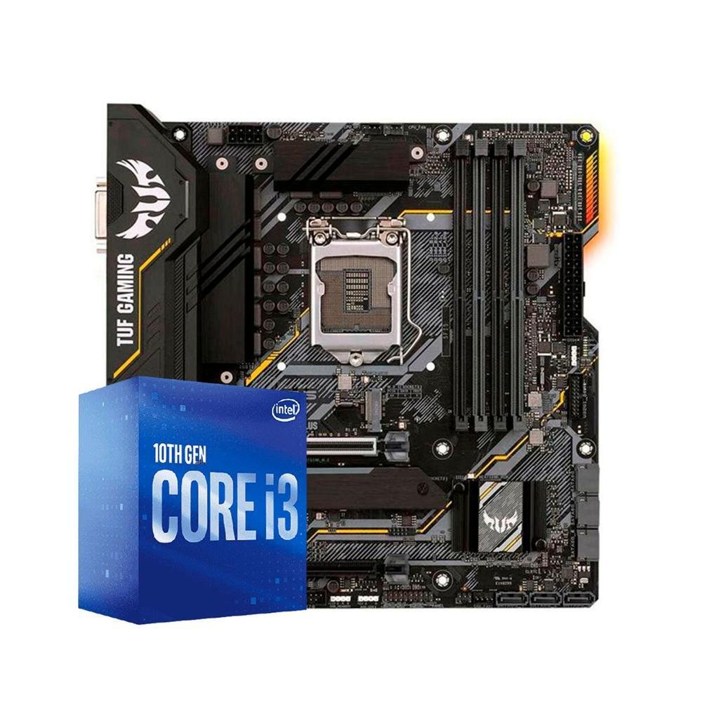 Kit Upgrade Intel I3 Placa Mãe Asus KaBuM