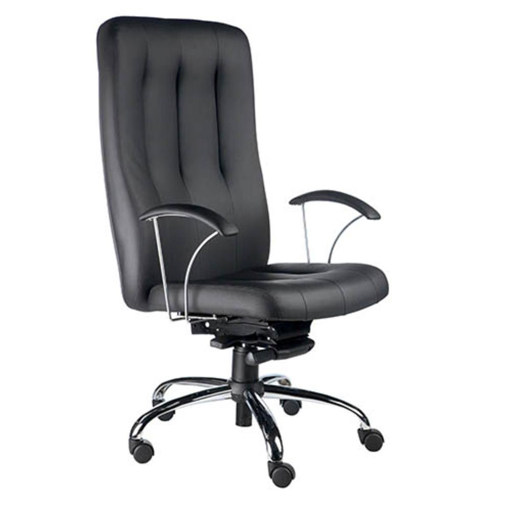 Cadeira Design Office Presidente até 120Kg KaBuM