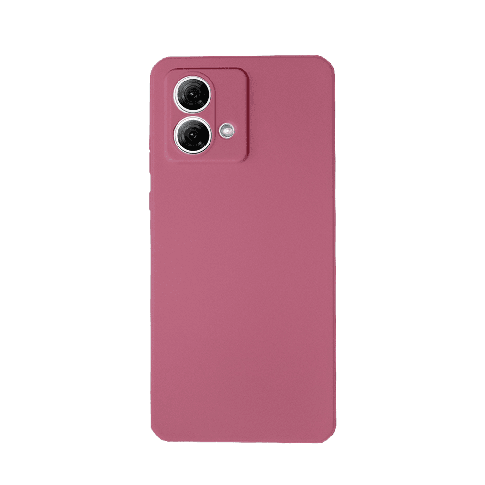 Capa Anti Impacto Aveludada Para Moto G Rosa