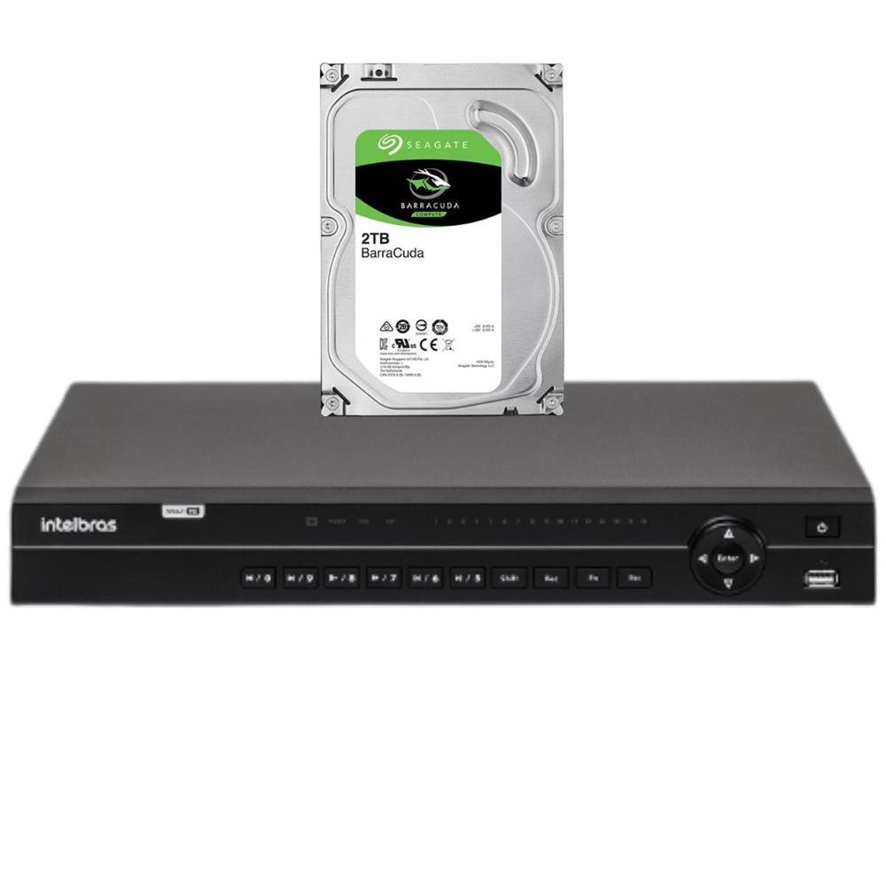 Dvr Gravador Intelbras 32 Canais HD 2tb KaBuM