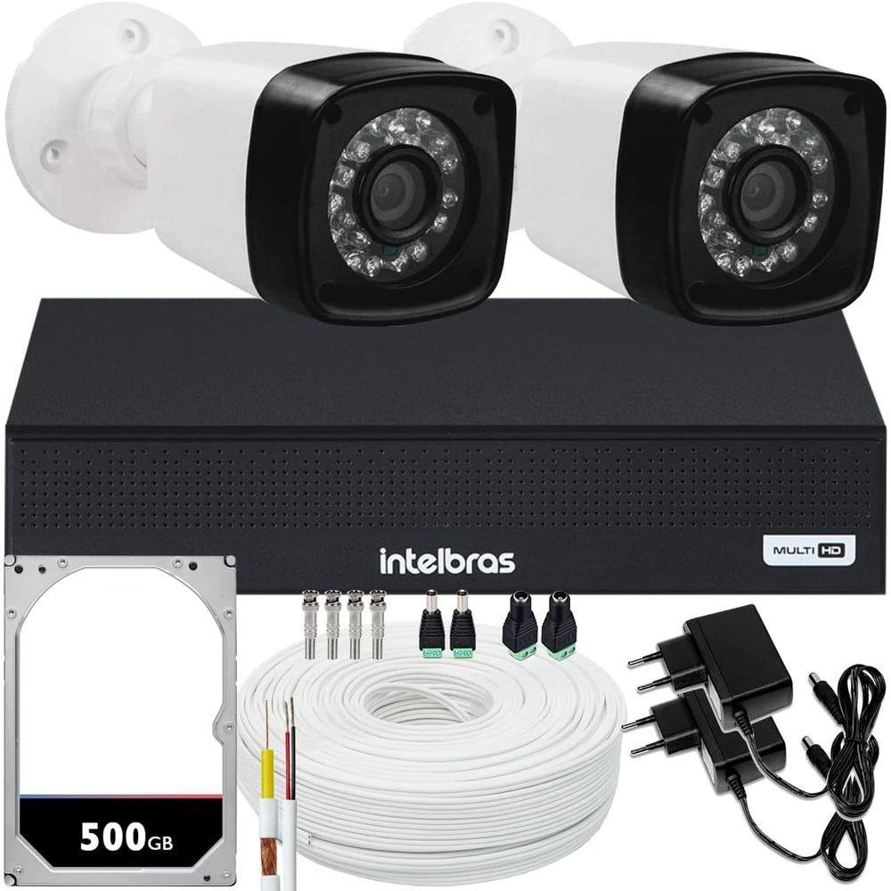 Kit Dvr Intelbras Canais H Kabum