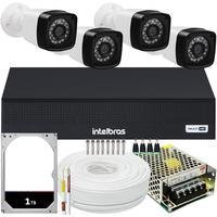 Kit Intelbras Cftv C Meras Full Hd Dvr Tb