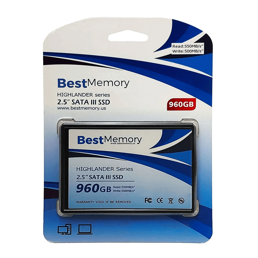 SSD Best Memory 960GB KaBuM