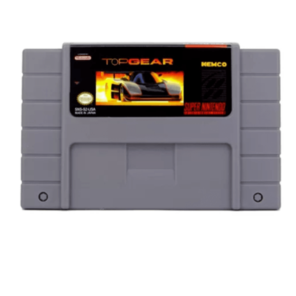 Jogo Retro Nintendo Top Gear Kabum