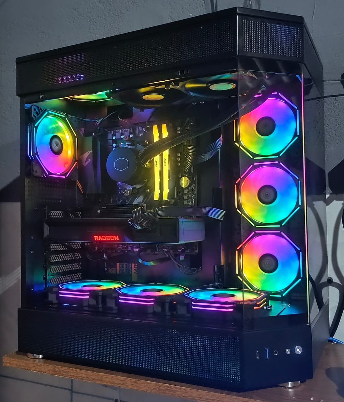 Memória Kingston Fury Renegade RGB(2x8GB) | KaBuM!
