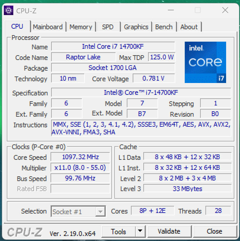 Processador Intel Core i7-14700KF | KaBuM!