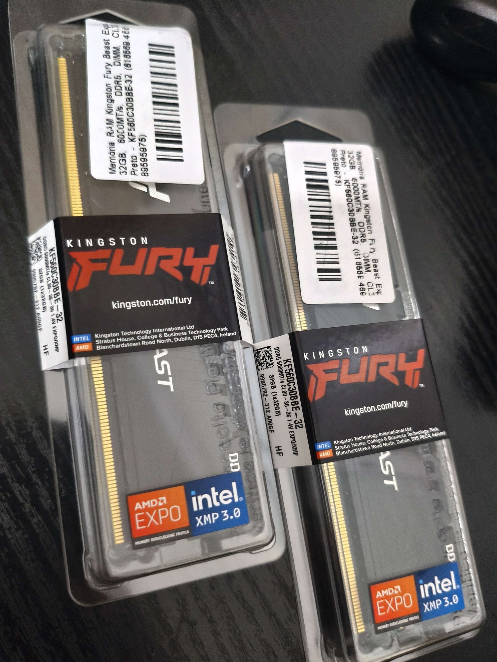 Memória Kingston Fury Beast EXPO 32GB | KaBuM!