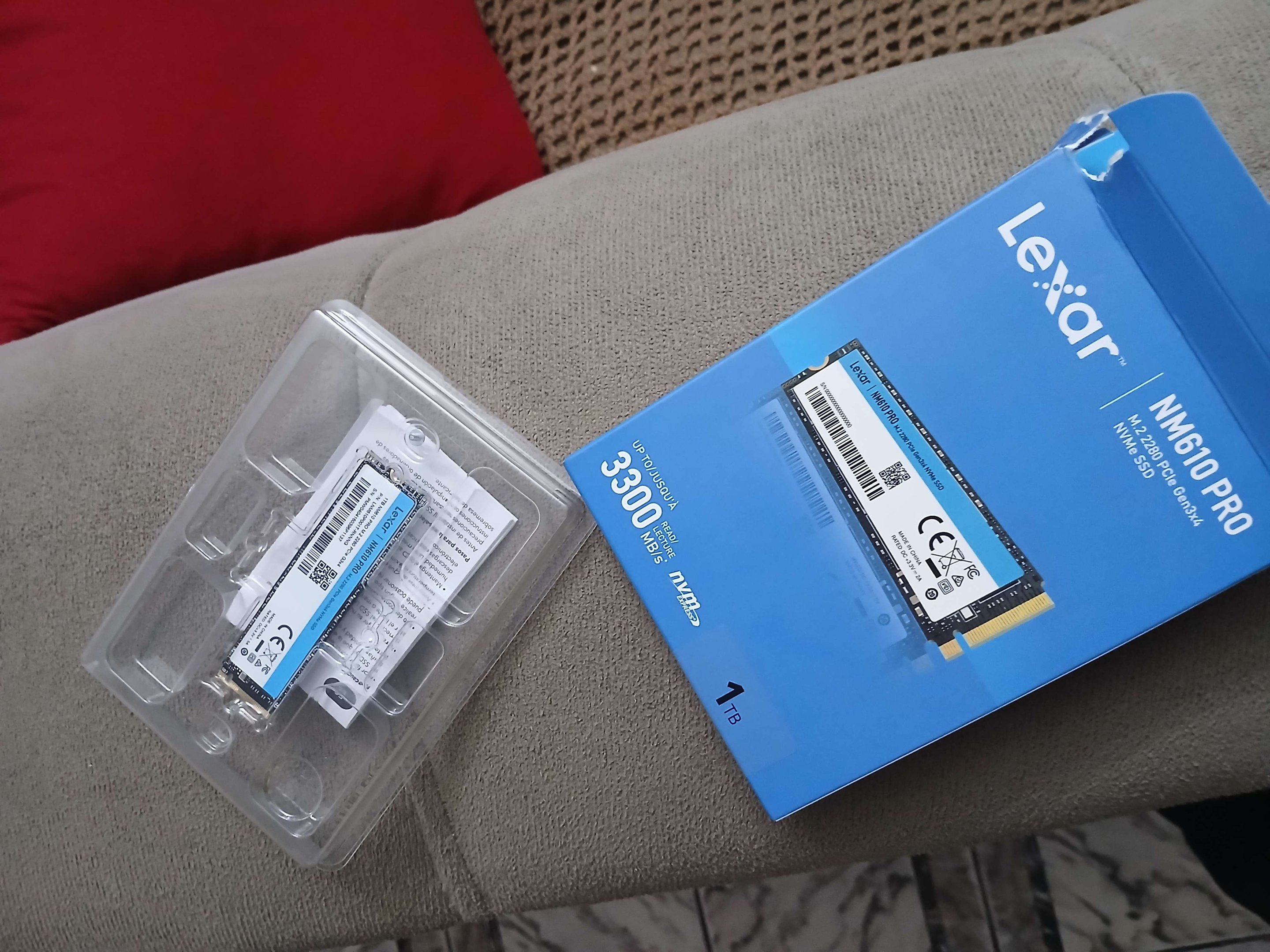 SSD Lexar Internal NM610 Pro PCIe 1TB | KaBuM!