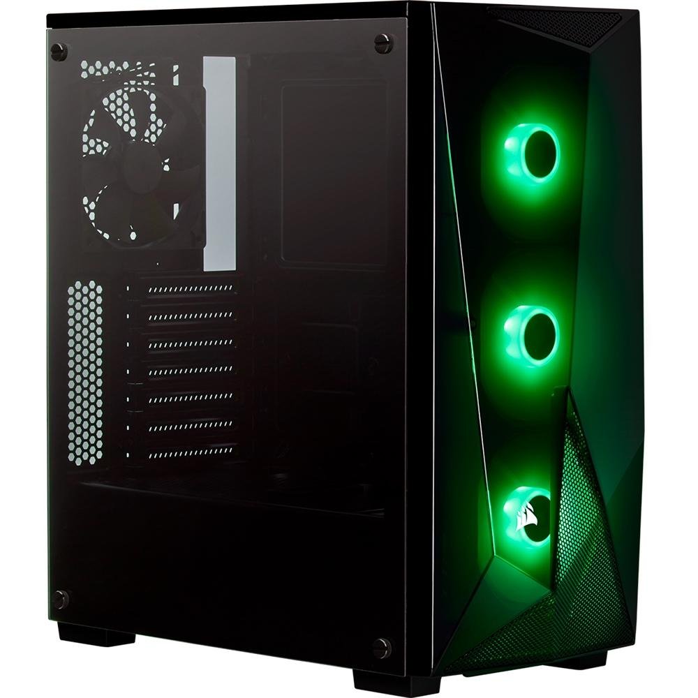 Gabinete Gamer Corsair Carbide Series Spec Delta, Mid-Tower, RGB, Lateral em Vidro Temperado, Preto - CC-9011166-WW