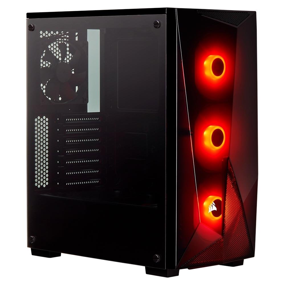 Gabinete Gamer Corsair Carbide Series Spec Delta, Mid-Tower, RGB, Lateral em Vidro Temperado, Preto - CC-9011166-WW