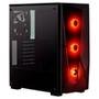 Gabinete Gamer Corsair Carbide Series Spec Delta, Mid-Tower, RGB, Lateral em Vidro Temperado, Preto - CC-9011166-WW