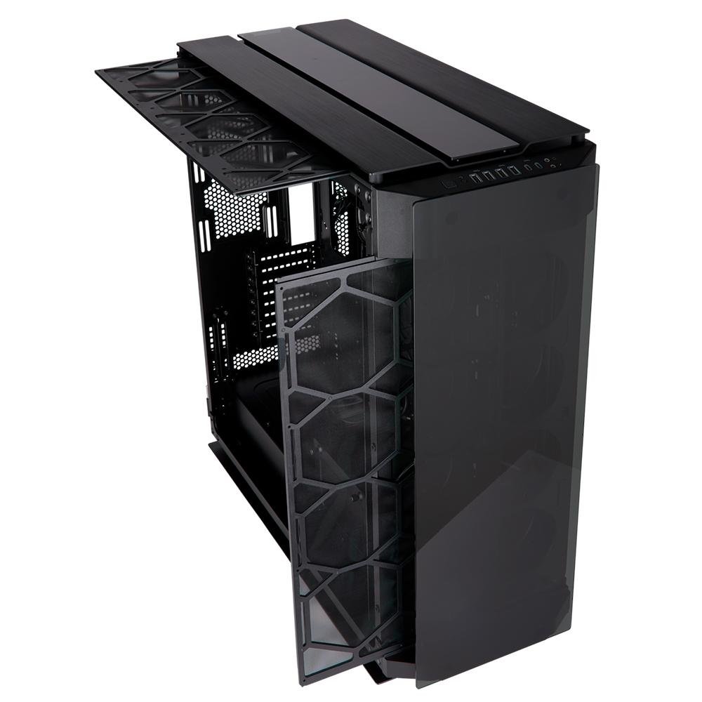 Gabinete Gamer Corsair Obsidian Series 1000D, Super-Tower, RGB, Lateral em Vidro Temperado, Preto, CC-9011148-WW Gabinete Gamer Corsair Obsidian Series 1000D, Super-Tower, RGB, Lateral em Vidro Temperado, Preto, CC-9011148-WW