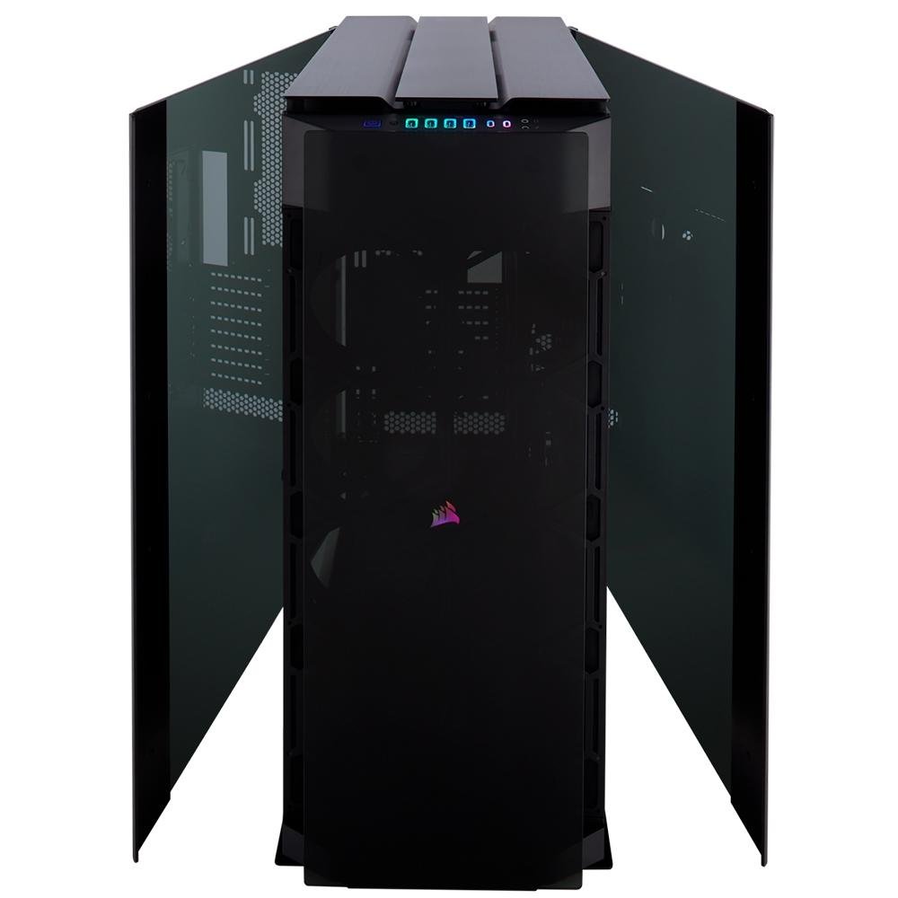 Gabinete Gamer Corsair Obsidian Series 1000D, Super-Tower, RGB, Lateral em Vidro Temperado, Preto, CC-9011148-WW Gabinete Gamer Corsair Obsidian Series 1000D, Super-Tower, RGB, Lateral em Vidro Temperado, Preto, CC-9011148-WW