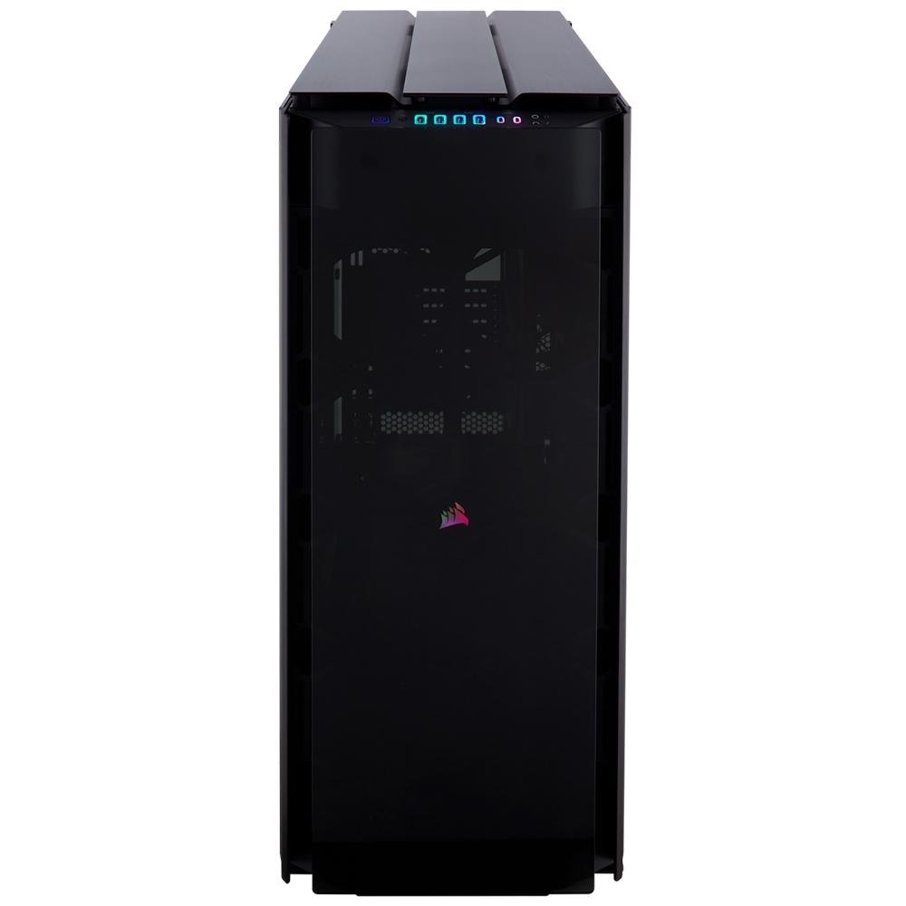 Gabinete Gamer Corsair Obsidian Series 1000D, Super-Tower, RGB, Lateral em Vidro Temperado, Preto, CC-9011148-WW Gabinete Gamer Corsair Obsidian Series 1000D, Super-Tower, RGB, Lateral em Vidro Temperado, Preto, CC-9011148-WW