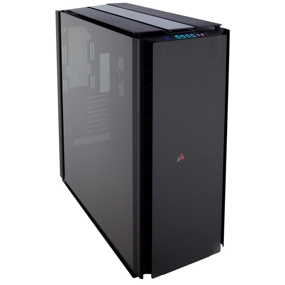 Gabinete Gamer Corsair Obsidian Series 1000D, Super-Tower, RGB, Lateral em Vidro Temperado, Preto, CC-9011148-WW Gabinete Gamer Corsair Obsidian Series 1000D, Super-Tower, RGB, Lateral em Vidro Temperado, Preto, CC-9011148-WW