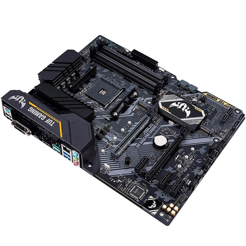Imagem 4 de 4 do produto Placa-Mãe Asus TUF B450-Pro Gaming, AMD AM4, ATX, DDR4