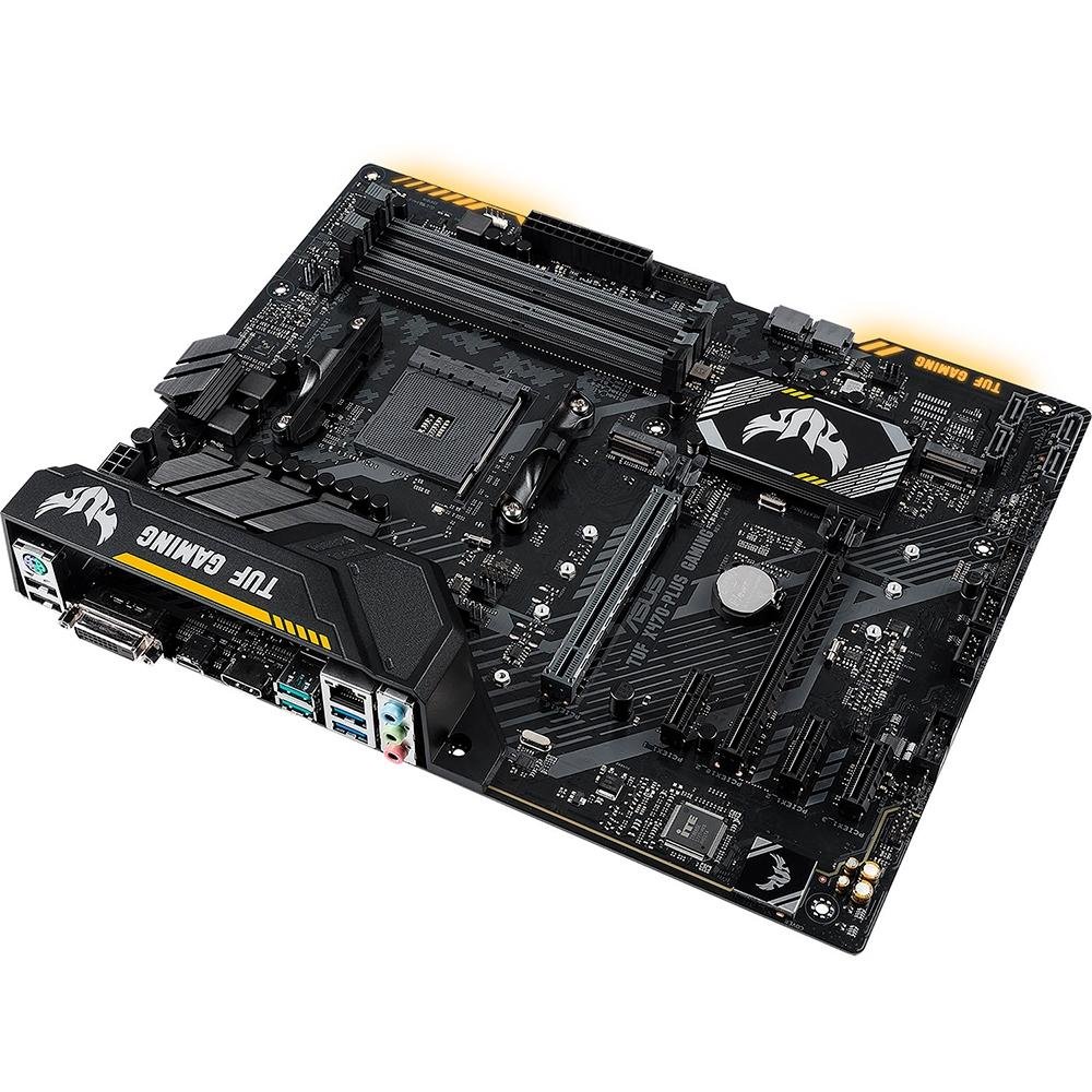 Placa-Mãe Asus TUF X470-Plus Gaming, AMD AM4, ATX| KaBuM!