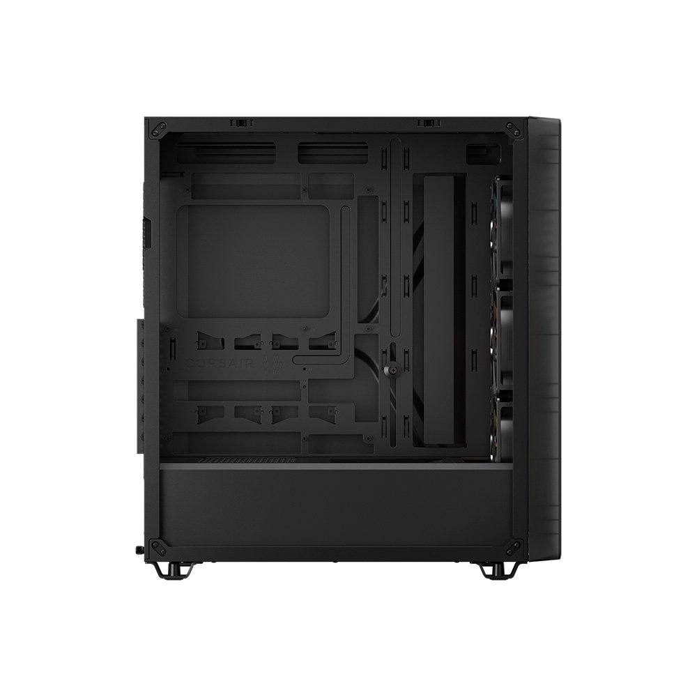 Imagem 5 de 10 do produto Gabinete Gamer Corsair 3200D RS ARGB, Mid-Tower, Performance, Lateral em Vidro Temperado, Smoke - CC-9011346-WW