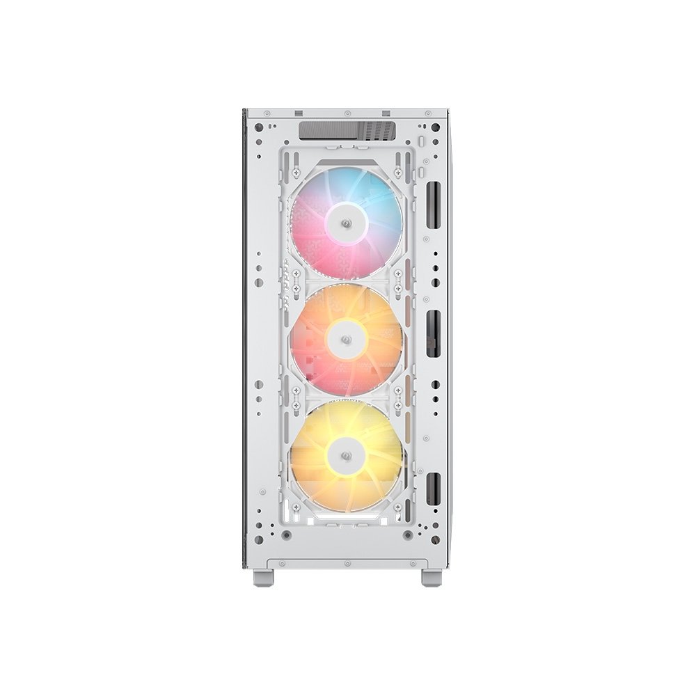 Gabinete Gamer ( Balão.info) 3200D RS ARGB, Mid-Tower, Performance, Lateral em Vidro Temperado, Branco - CC-( Balão.info)-WW - view 3