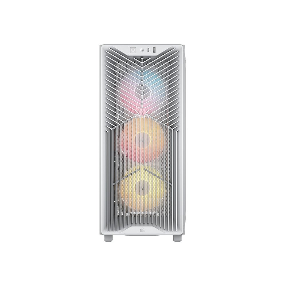 Gabinete Gamer ( Balão.info) 3200D RS ARGB, Mid-Tower, Performance, Lateral em Vidro Temperado, Branco - CC-( Balão.info)-WW - view 2